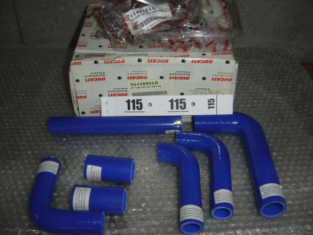 Kit durite eau bleu - Monster S4R/S4RS